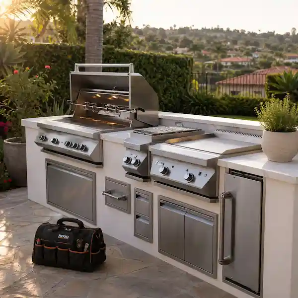 Outdoor kitchen appliance repair in Brentwood