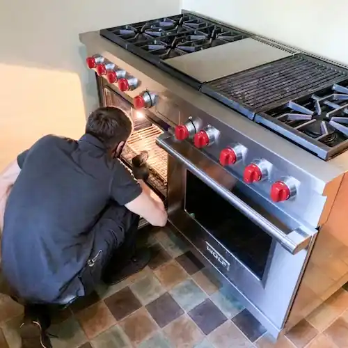 Luxury range repair in Brentwood