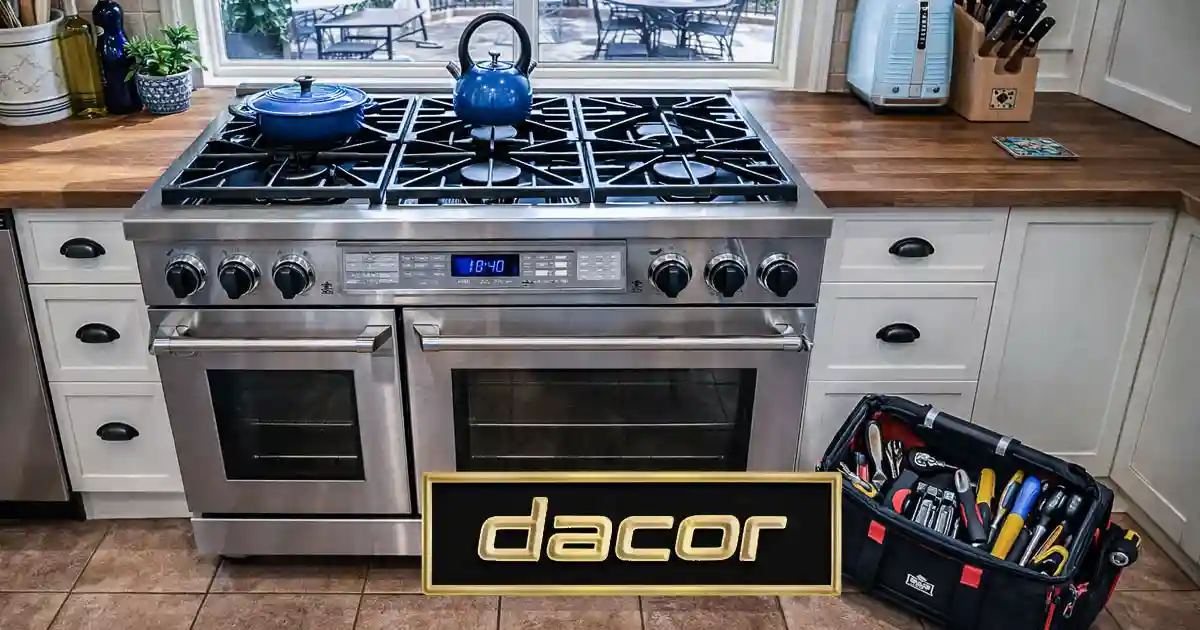 Dacor Appliance Repair Services Los Angeles and Nearby Areas